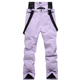 Women and Men's Ski Trousers Windproof Waterproof Snowboarding Winter Outdoor Warm Breathable Snow Male Female Sports Pants