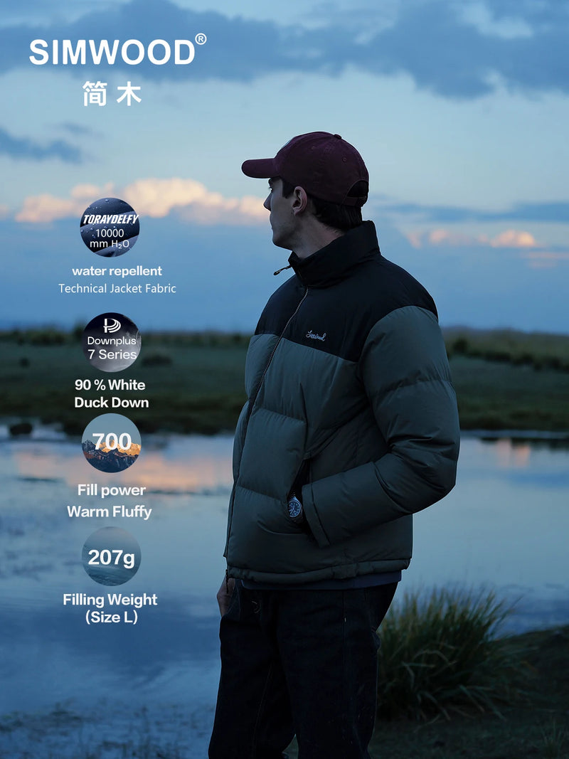 SIMWOOD Premium White Duck Down Jacket