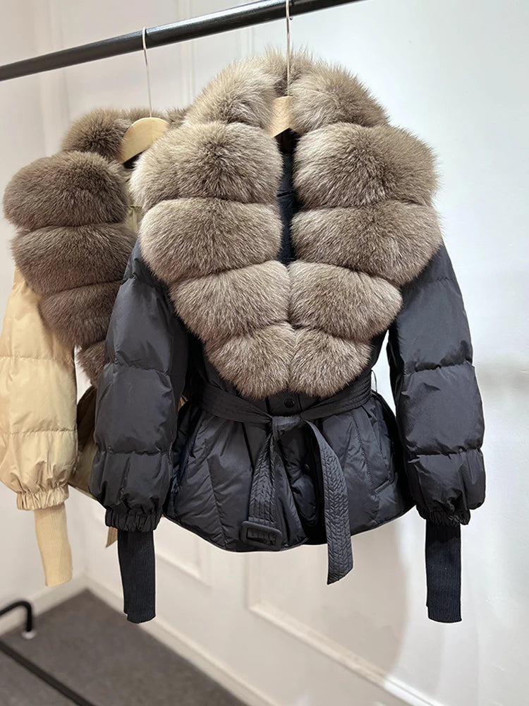 Valentina™ Fur Collar Puffer Coat