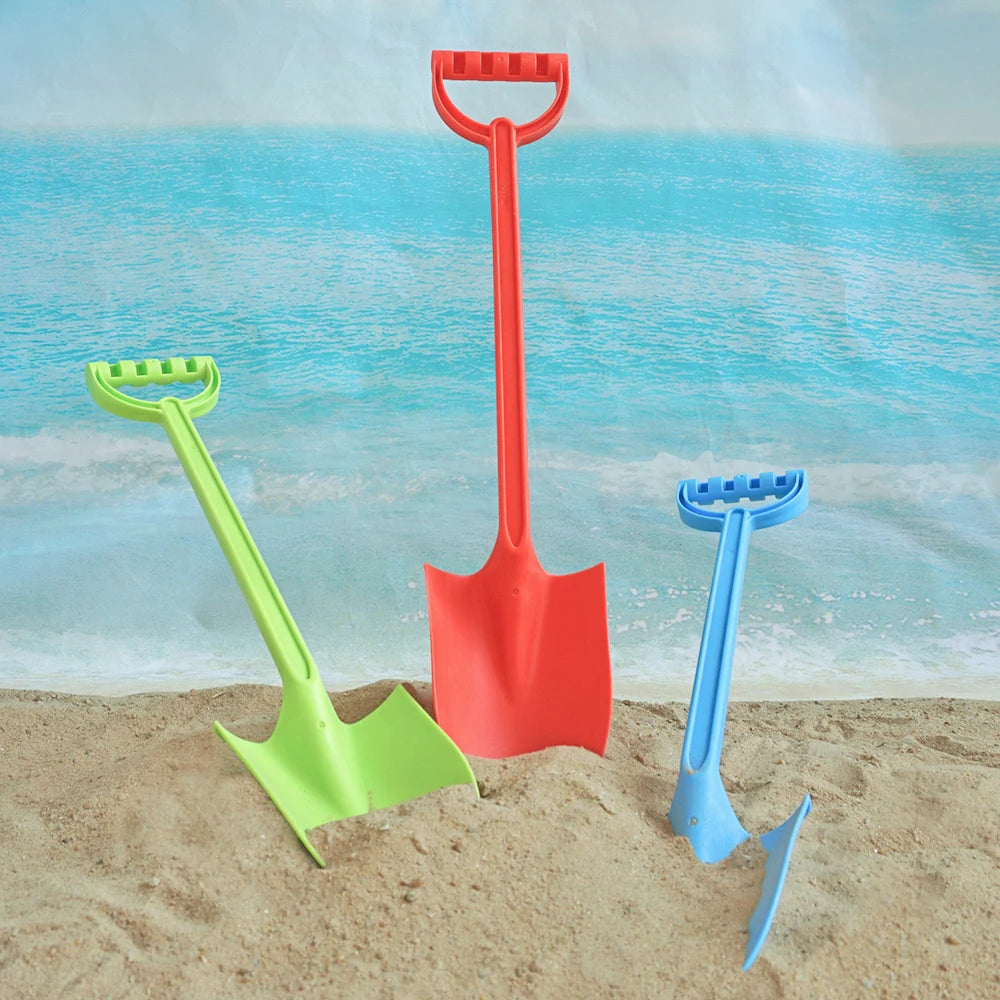 Children's 53cm Beach Shovel Integrated Sand Shovel Snow Toy Beach Play Sand Toy Set Outdoor Water Play Toys Summer Kids Gift