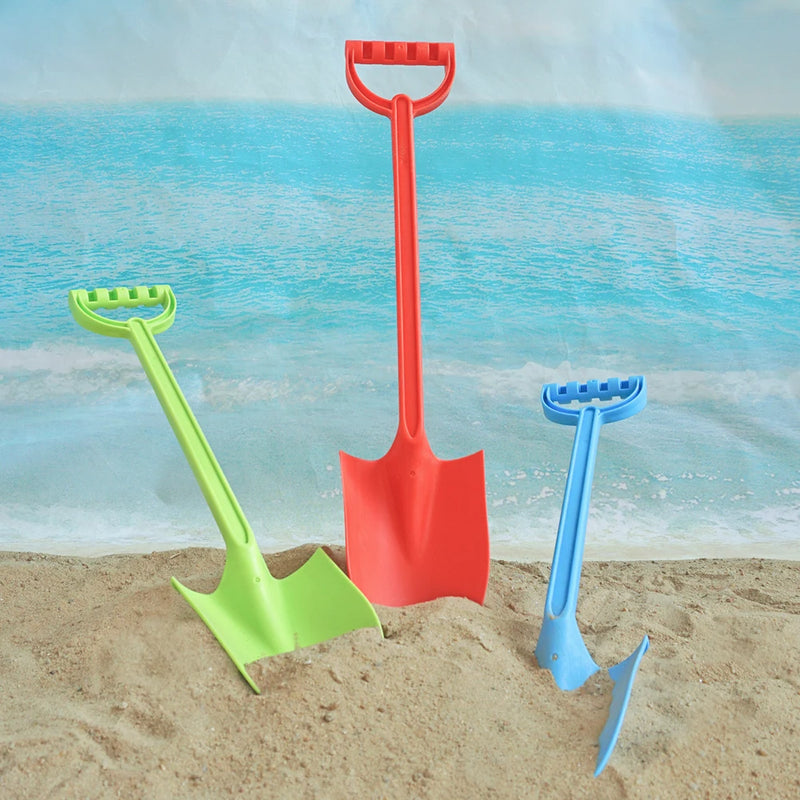 Children's 53cm Beach Shovel Integrated Sand Shovel Snow Toy Beach Play Sand Toy Set Outdoor Water Play Toys Summer Kids Gift